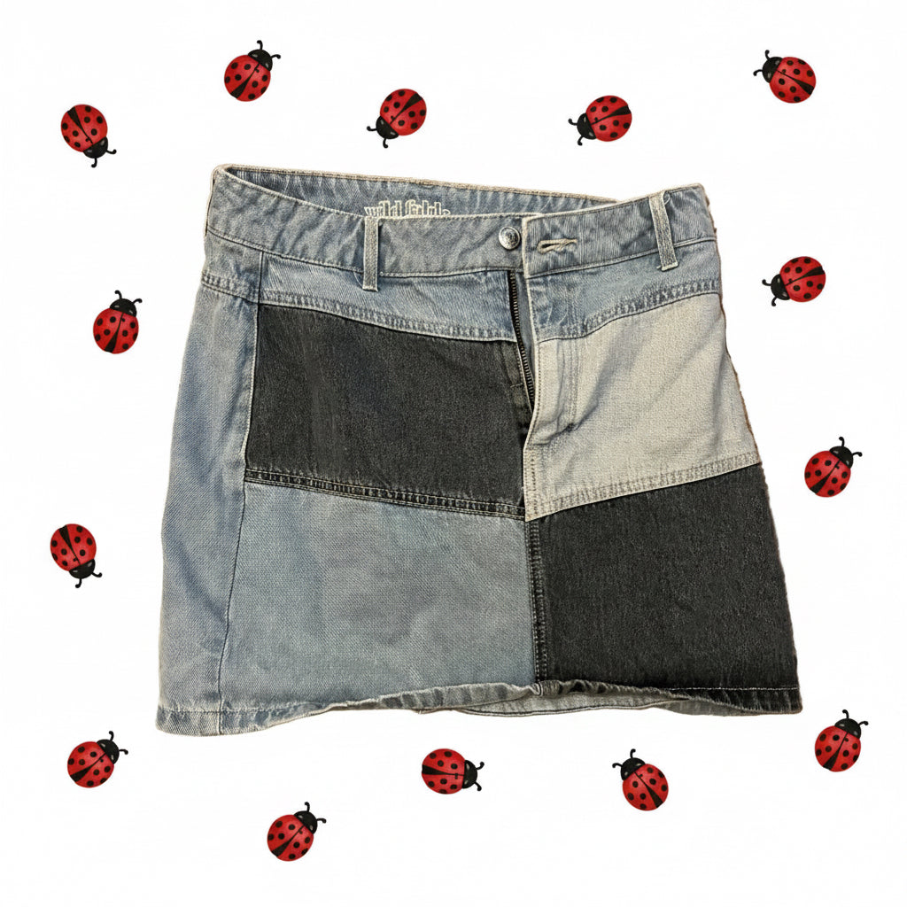 Wild Fable Jean Skirt
