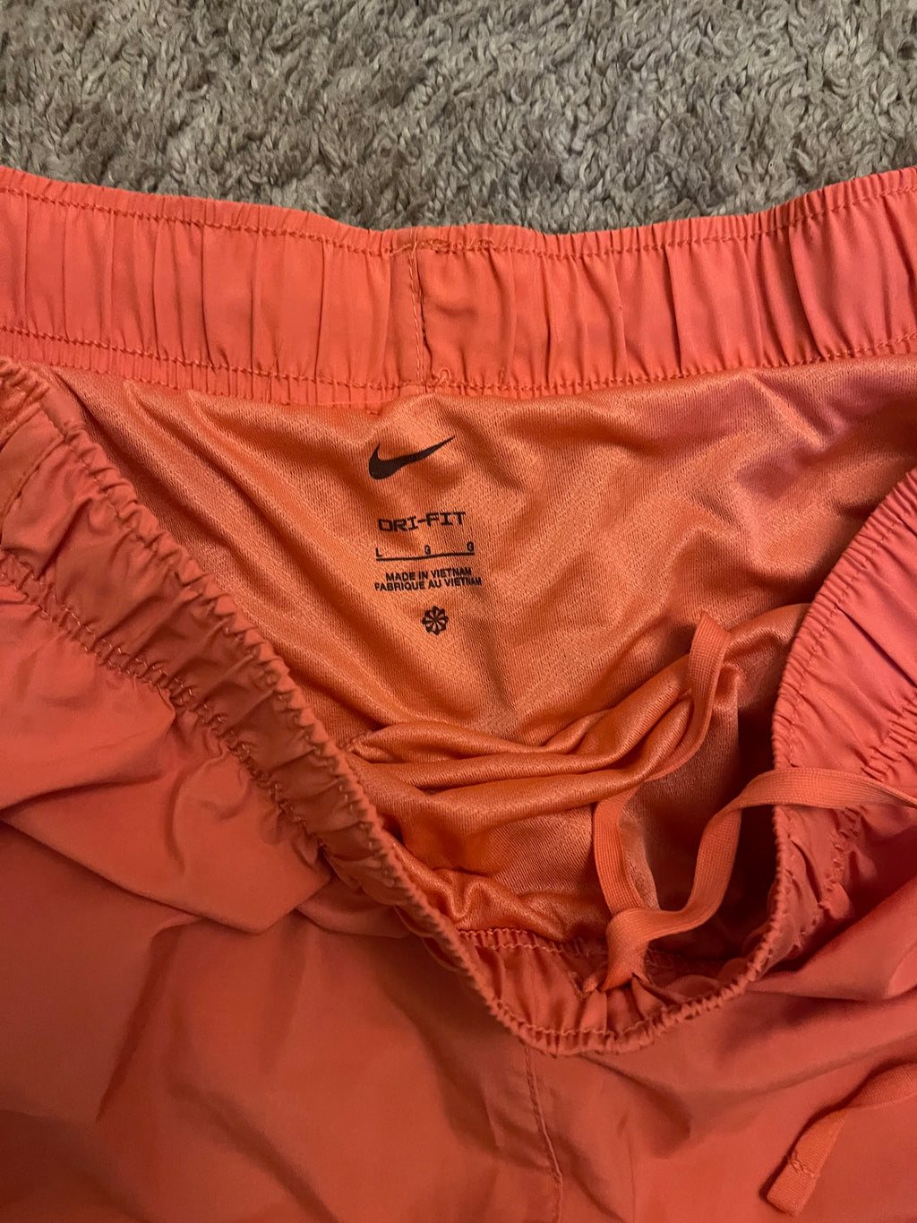Bright Orange Nike Shorts