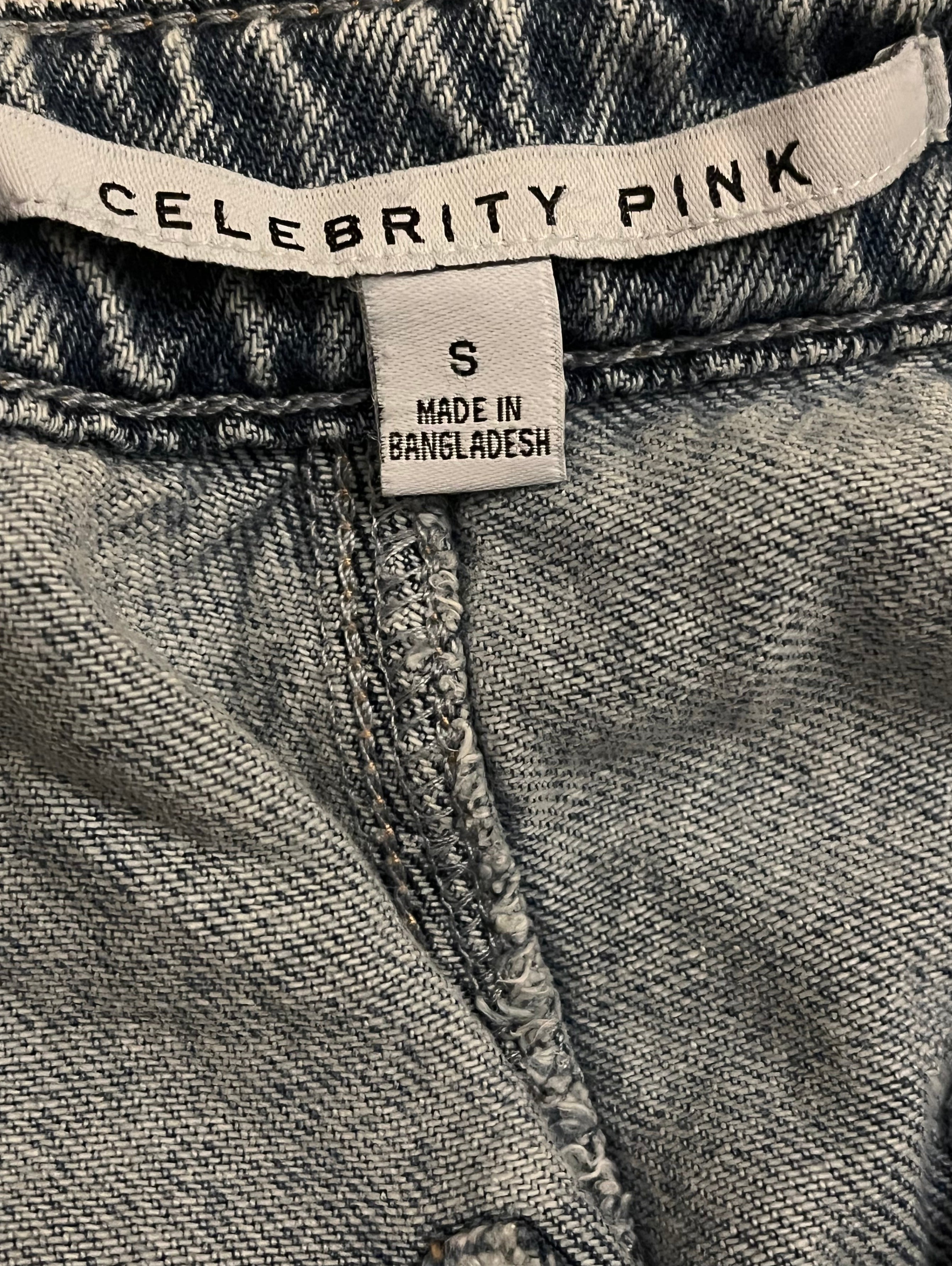 Celebrity Pink Denim Overalls