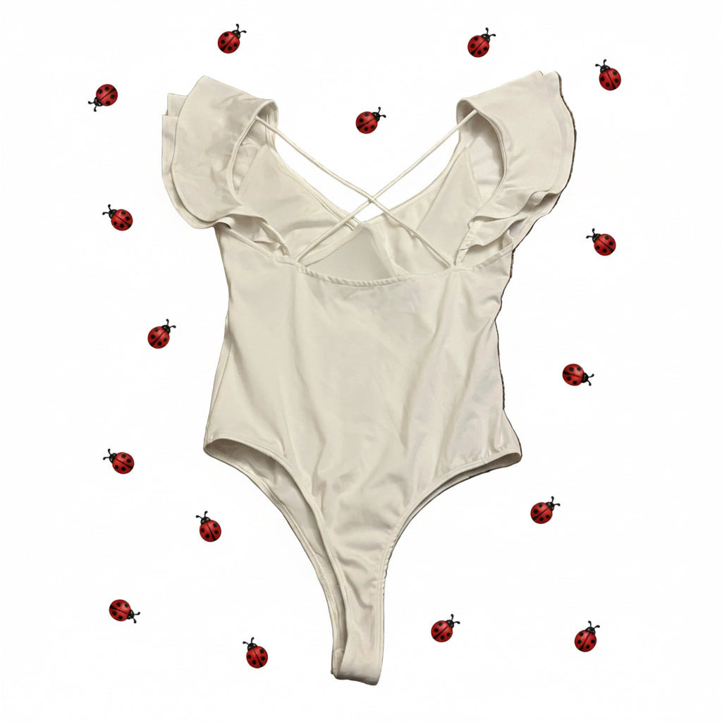 White Lukus one piece