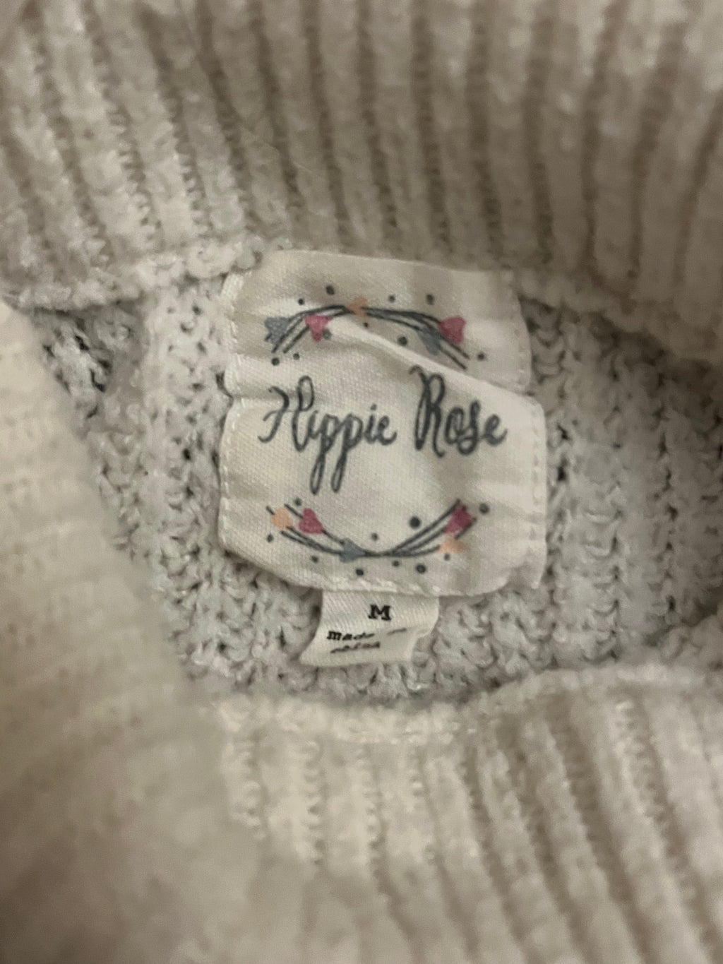 Hippie Rose Turtle Neck Sweater