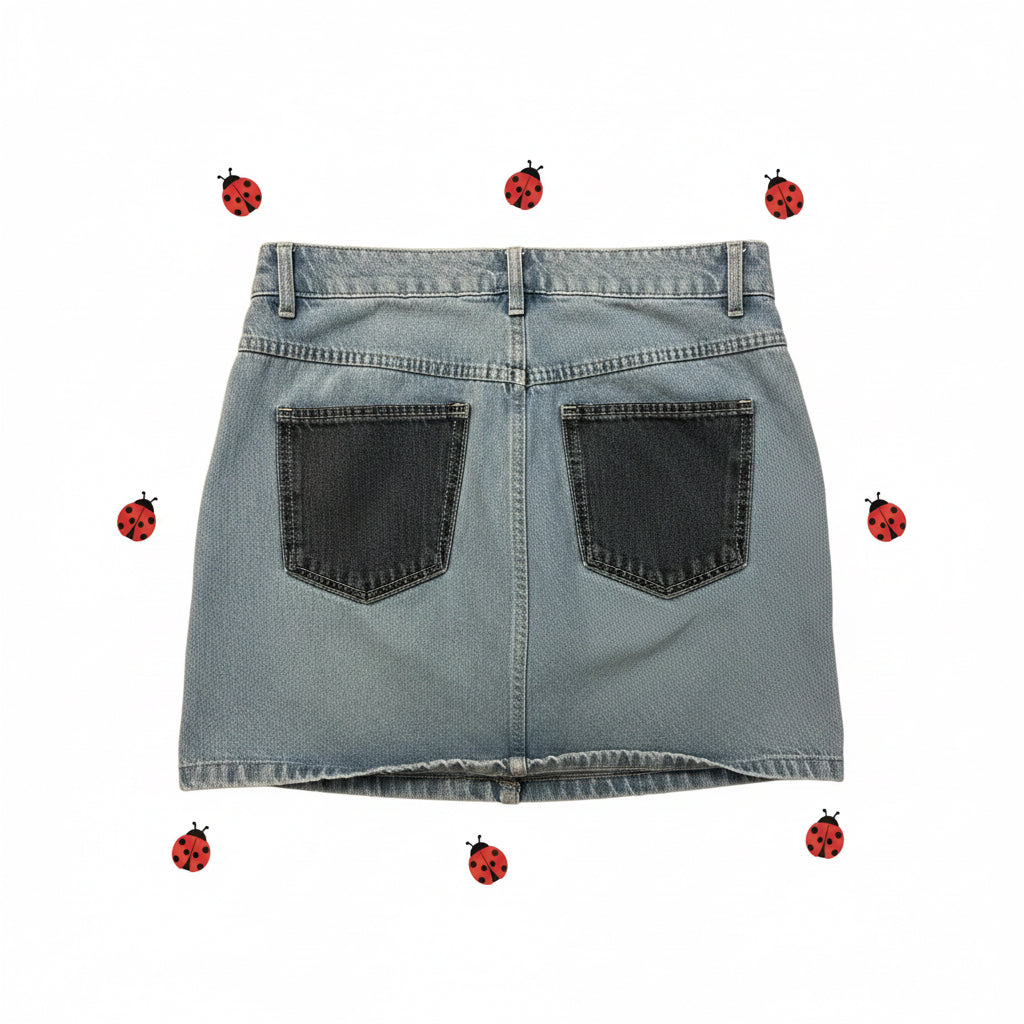 Wild Fable Jean Skirt