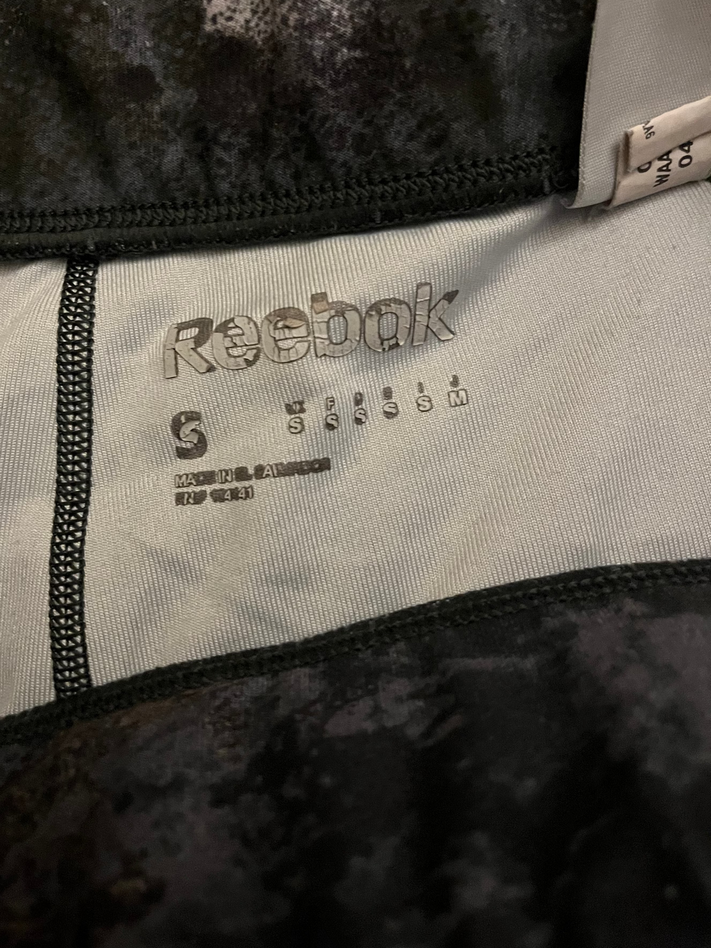 Gray Camo Reebok Shorts