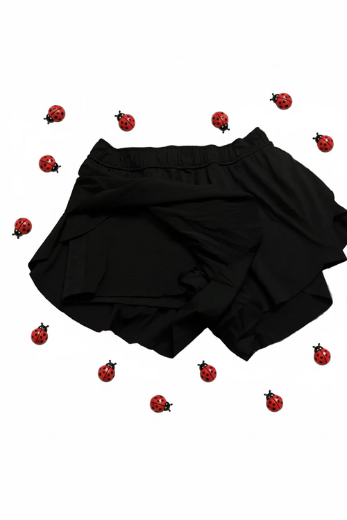 Black Halara flowy shorts